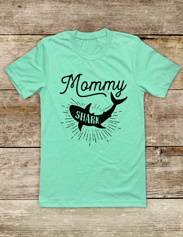 mommy shark pregnancy shirt